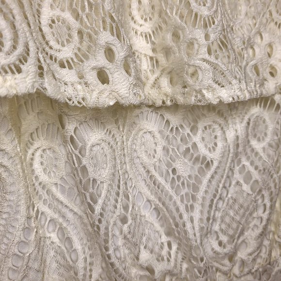 Wide Shoulder Midi Dress - Picture 2 of 7